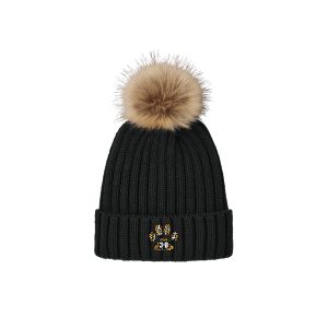 Beanie Faux Fur Pom (One Size Fits All) | C990