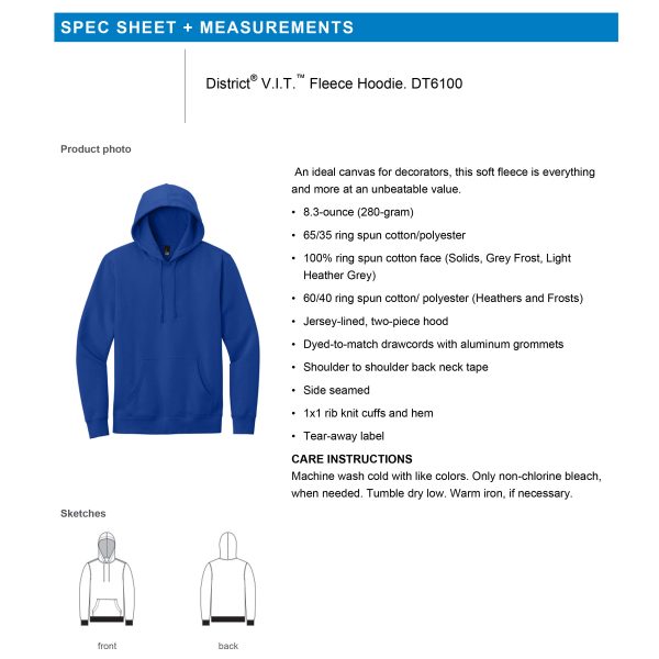 Bedazzled Adult Soft Hoodie | DT6100 - Image 3