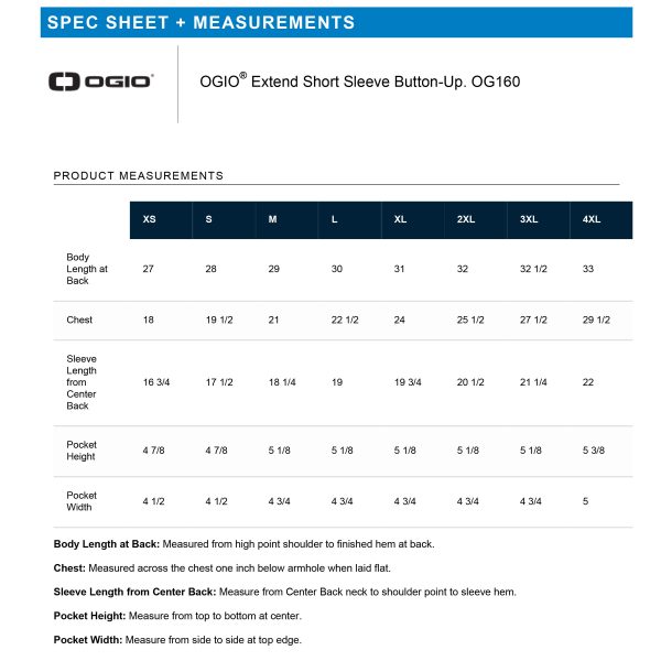 CASC Shirt Short Sleeve OGIO®Button-Up | OG160 - Image 5